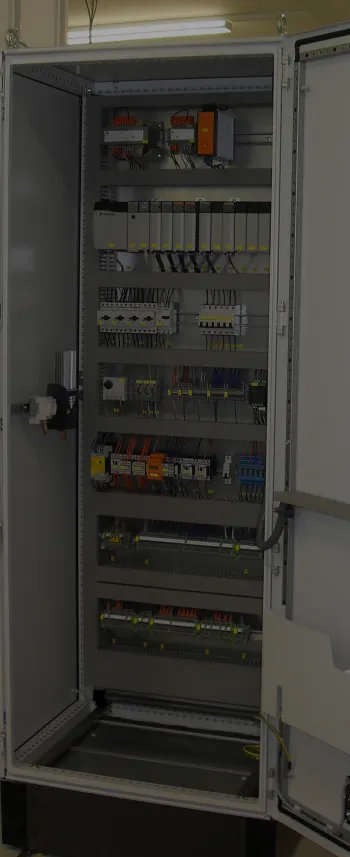 industrial electrical worker
